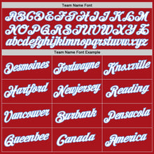 Загрузить изображение в средство просмотра галереи, Custom Red White-Light Blue Authentic Throwback Basketball Jersey