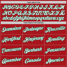 Charger l'image dans la galerie, Custom Red White-Kelly Green Authentic Throwback Basketball Jersey