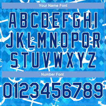 Load image into Gallery viewer, Custom Royal Royal-White 3D Pattern Design Anchors Authentic Basketball Jersey