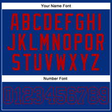 Load image into Gallery viewer, Custom Royal Royal-Red Authentic Sleeveless Baseball Jersey