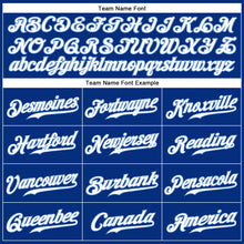 Загрузить изображение в средство просмотра галереи, Custom Royal White-Light Blue Authentic Sleeveless Baseball Jersey