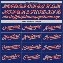 Load image into Gallery viewer, Custom Royal Gray-Red Authentic Baseball Jersey