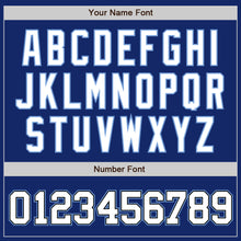 Load image into Gallery viewer, Custom Royal White-Light Blue Authentic Baseball Jersey