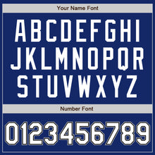 Charger l'image dans la galerie, Custom Royal White-Red Authentic Baseball Jersey