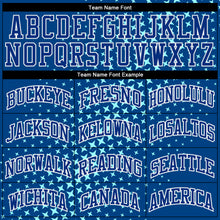 Загрузить изображение в средство просмотра галереи, Custom Royal Royal-Teal Round Neck Sublimation Basketball Suit Jersey