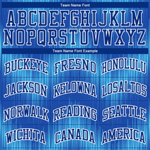 Загрузить изображение в средство просмотра галереи, Custom Royal Royal-Light Blue Round Neck Sublimation Basketball Suit Jersey