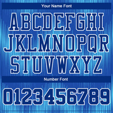 Загрузить изображение в средство просмотра галереи, Custom Royal Royal-Light Blue Round Neck Sublimation Basketball Suit Jersey