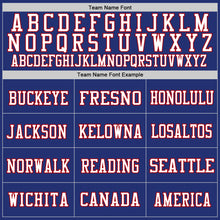 Charger l'image dans la galerie, Custom Royal Red-White Mesh Authentic Football Jersey