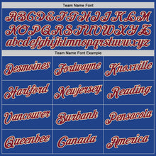 Laden Sie das Bild in den Galerie-Viewer, Custom Royal Crimson-Cream Performance T-Shirt