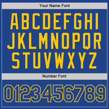 Laden Sie das Bild in den Galerie-Viewer, Custom Royal Royal-Gold Performance T-Shirt