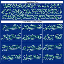 Загрузить изображение в средство просмотра галереи, Custom Royal White-Kelly Green Authentic Baseball Jersey