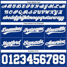 Laden Sie das Bild in den Galerie-Viewer, Custom Royal White-Gray Authentic Basketball Shorts