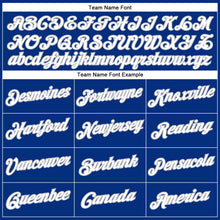 Laden Sie das Bild in den Galerie-Viewer, Custom Royal White-Gray Performance T-Shirt