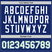 Загрузить изображение в средство просмотра галереи, Custom Royal Kelly Green-Gray Authentic Throwback Basketball Jersey