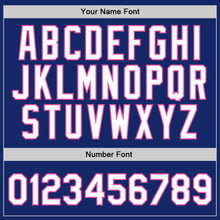 Загрузить изображение в средство просмотра галереи, Custom Royal White-Pink Authentic Throwback Basketball Jersey