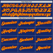 Загрузить изображение в средство просмотра галереи, Custom Royal Gold-Red Authentic Throwback Basketball Jersey