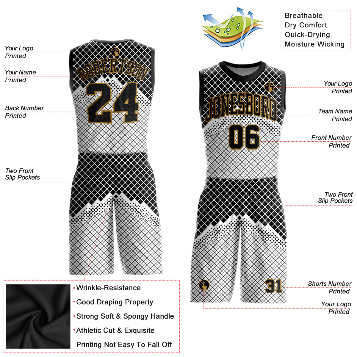 Cheap Custom Gray Black-Old Gold Hockey Jersey Free Shipping –  CustomJerseysPro