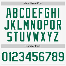 Charger l'image dans la galerie, Custom White Kelly Green Authentic Sleeveless Baseball Jersey