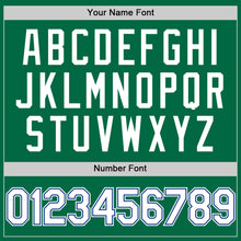 Laden Sie das Bild in den Galerie-Viewer, Custom Kelly Green White-Royal Authentic Sleeveless Baseball Jersey