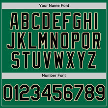 Charger l'image dans la galerie, Custom Kelly Green Black-Cream Authentic Sleeveless Baseball Jersey