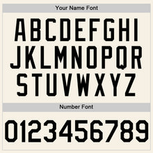 Charger l'image dans la galerie, Custom Cream Black Authentic Sleeveless Baseball Jersey