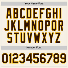 Charger l'image dans la galerie, Custom Cream Brown-Gold Authentic Sleeveless Baseball Jersey