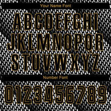 Laden Sie das Bild in den Galerie-Viewer, Custom Black Black-Old Gold Sublimation Soccer Uniform Jersey