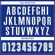 Charger l'image dans la galerie, Custom Light Blue White-Royal Sublimation Fade Fashion Soccer Uniform Jersey