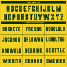 Charger l'image dans la galerie, Custom Gold Green Sublimation Fade Fashion Soccer Uniform Jersey