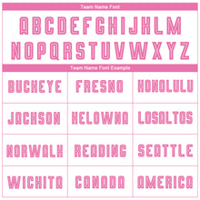 Charger l'image dans la galerie, Custom White Pink Sublimation Soccer Uniform Jersey