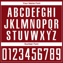 Загрузить изображение в средство просмотра галереи, Custom Red White Sublimation Soccer Uniform Jersey