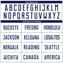 Charger l'image dans la galerie, Custom White Navy Sublimation Soccer Uniform Jersey