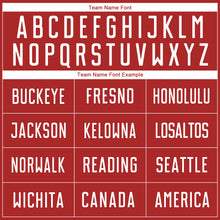 Загрузить изображение в средство просмотра галереи, Custom Red White Sublimation Soccer Uniform Jersey