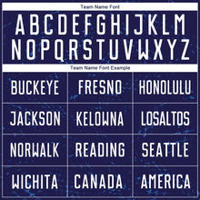 Charger l'image dans la galerie, Custom Dark Purple White-Black Sublimation Soccer Uniform Jersey