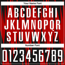 Загрузить изображение в средство просмотра галереи, Custom Red White-Black Sublimation Soccer Uniform Jersey