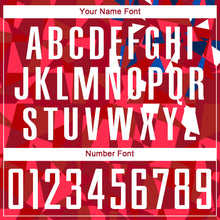 Загрузить изображение в средство просмотра галереи, Custom Red White Sublimation Soccer Uniform Jersey