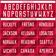 Загрузить изображение в средство просмотра галереи, Custom Red White Sublimation Soccer Uniform Jersey