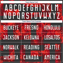 Загрузить изображение в средство просмотра галереи, Custom Red White-Black Sublimation Soccer Uniform Jersey