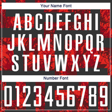 Загрузить изображение в средство просмотра галереи, Custom Red White-Black Sublimation Soccer Uniform Jersey