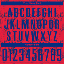 Load image into Gallery viewer, Custom Red Royal Sublimation Soccer Uniform Jersey