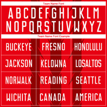 Загрузить изображение в средство просмотра галереи, Custom Red White Sublimation Soccer Uniform Jersey