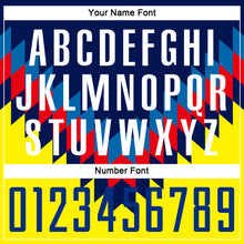 Charger l'image dans la galerie, Custom Figure White-Gold Sublimation Soccer Uniform Jersey