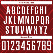 Загрузить изображение в средство просмотра галереи, Custom Red White Sublimation Soccer Uniform Jersey