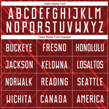 Загрузить изображение в средство просмотра галереи, Custom Red White Sublimation Soccer Uniform Jersey