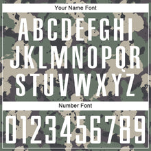 Загрузить изображение в средство просмотра галереи, Custom Camo White-Black Sublimation Salute To Service Soccer Uniform Jersey