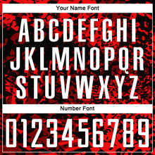 Загрузить изображение в средство просмотра галереи, Custom Red Black-White Sublimation Soccer Uniform Jersey