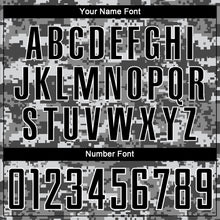 Загрузить изображение в средство просмотра галереи, Custom Camo Black-Gray Sublimation Salute To Service Soccer Uniform Jersey