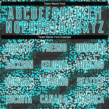 Charger l'image dans la galerie, Custom Teal Teal-Black Sublimation Soccer Uniform Jersey