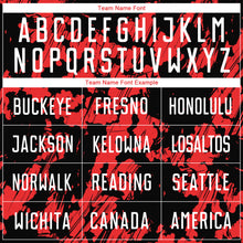 Загрузить изображение в средство просмотра галереи, Custom Red White-Black Sublimation Soccer Uniform Jersey