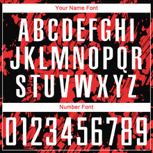 Загрузить изображение в средство просмотра галереи, Custom Red White-Black Sublimation Soccer Uniform Jersey